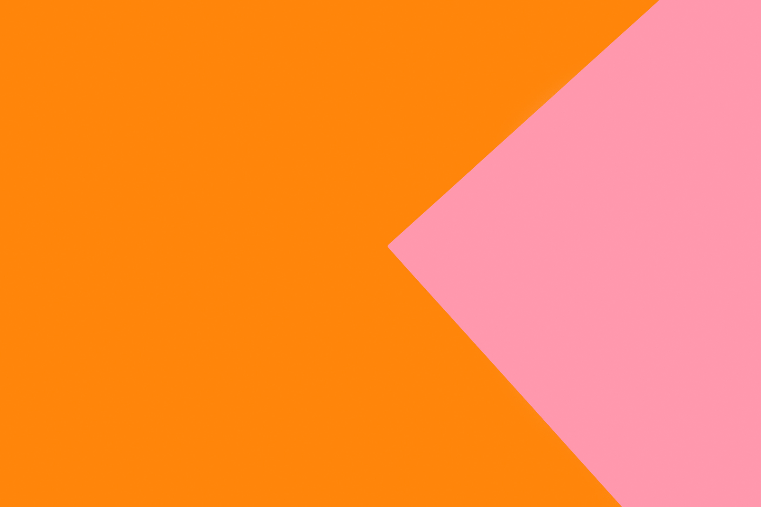 Geometric orange and pink paper background